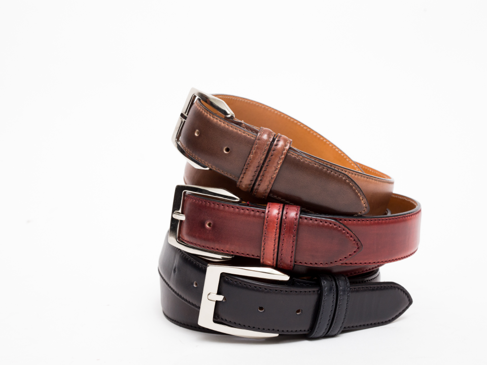 Signature Matching Leather Belts 3.5CM
