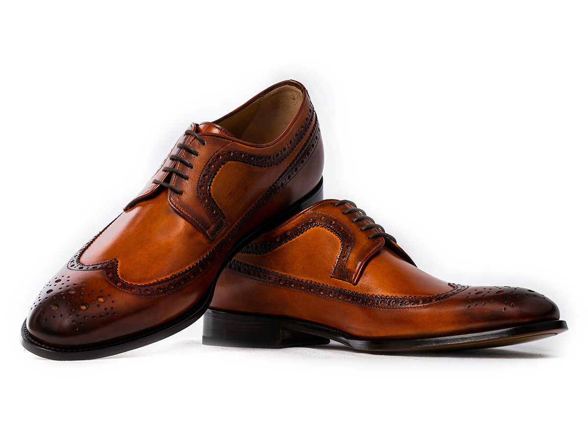 Charles Longwing Derby in Arancio Tony