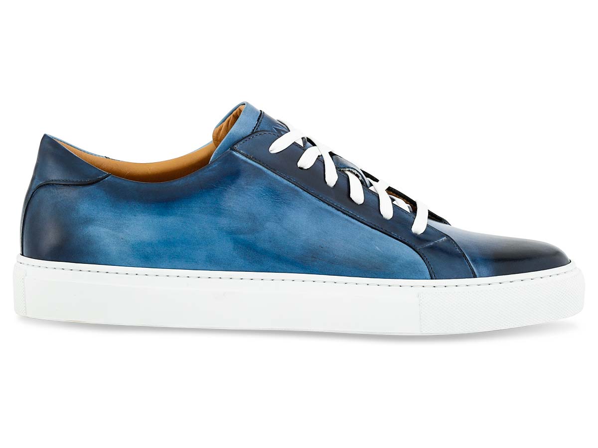 Duke Sneaker in Vela Blue Nicol