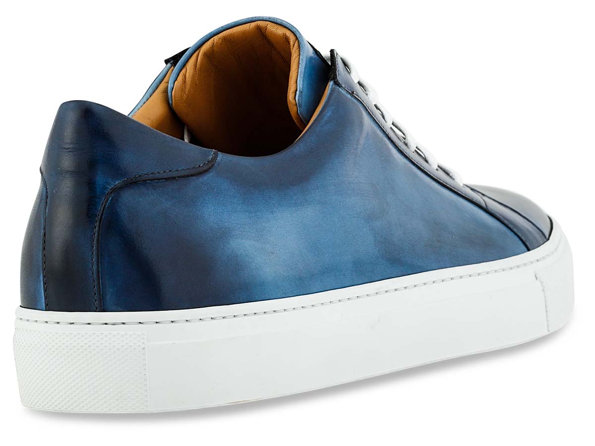 Duke Sneaker in Vela Blue Nicol