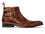 Julius Double Buckle Boot in Brown