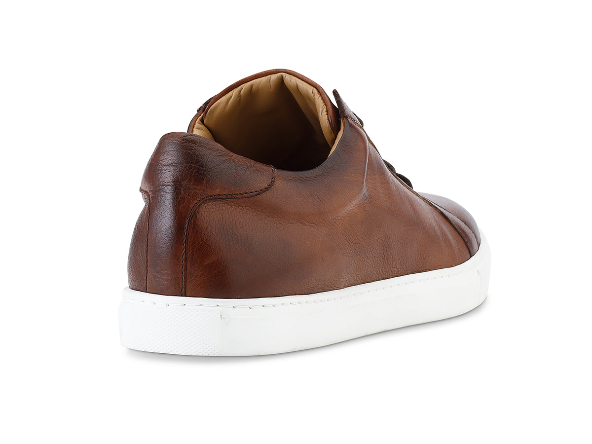 Wayne Buffalo Sneaker in Cuoio